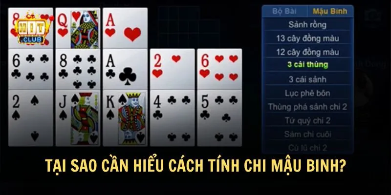 Lợi ích của việc hiểu cách tính chi Mậu Binh