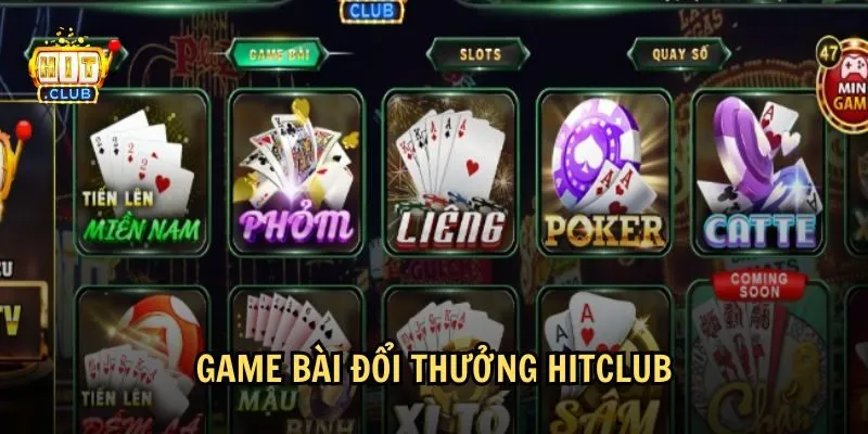 Game bài đổi thưởng thắng lớn tại Hit Club