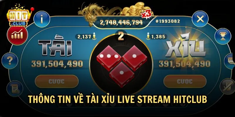 Tịm hiểu cơ bản về Tài Xỉu Live Stream HitClub