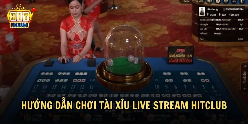 Tài xỉu Live stream HitClub có cách tham gia đơn giản